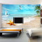 大型壁画3d立体海景风景墙纸电视客厅卧室背景墙地中海壁纸墙布_7_2 高档无缝珍珠布（整幅）