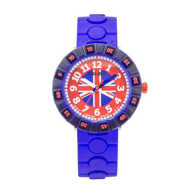 Swatch/斯沃琪手表 飞菲奇趣童表系列石英儿童表潮酷水手 ZFCSP041