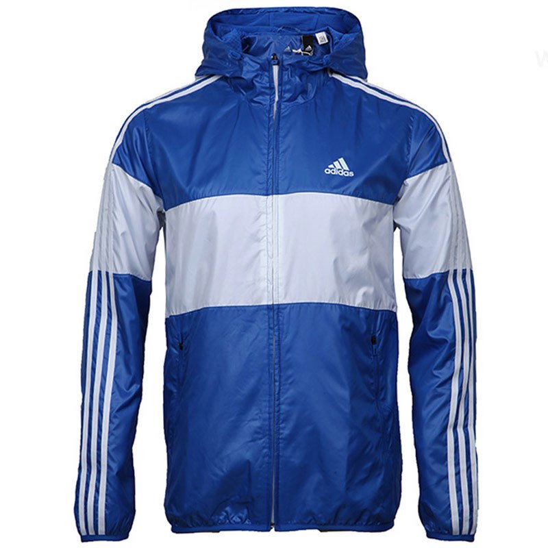 Adidas/阿迪达斯外套男子夏季薄款防晒运动跑步防风服夹克AY3813_1 XL（185-104） AY3811