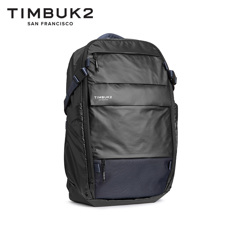 TIMBUK2美国新款双肩背包男防水反光旅行包死飞骑行电脑背包_MqV83 音速黑