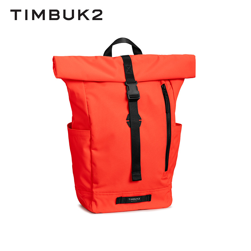 TIMBUK2潮流时尚电脑双肩包男女休闲运动背包韩版卷口背包旅行包_CHH66 闪耀红