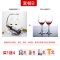 【送倒酒器+割纸器+开瓶器+酒塞】简约现代创意红酒架摆件红酒杯架欧式时尚葡萄酒架家用红酒杯_6 套餐B（海盗船+2只杯）