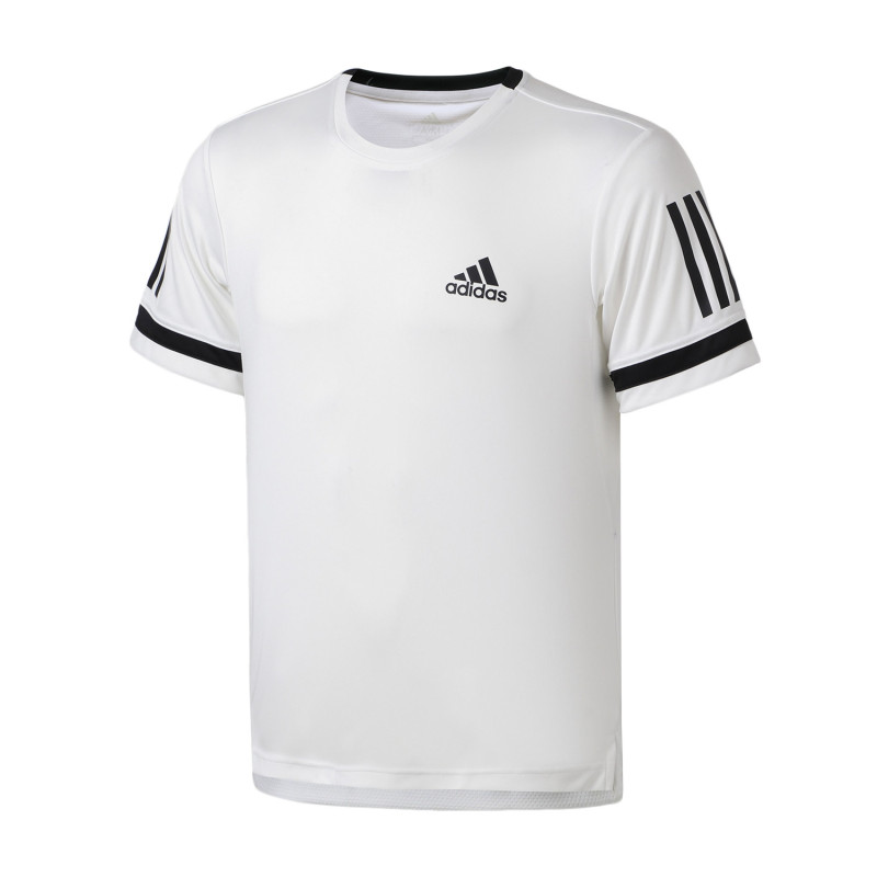 adidas阿迪达斯男子短袖T恤2018新款网球运动服CE2032 XL CE2032白色