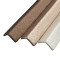 墙纸软包护墙角保护条护角条欧式免打孔直接粘墙角护角防撞条 闪电纹米色