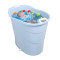 婴儿游泳桶池超大儿童洗澡桶宝宝浴盆泡澡桶浴桶洗澡盆可坐 粉红色