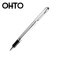 日本进口乐多(OHTO)CB-10DD 0.5mm黑色宝珠笔 银色