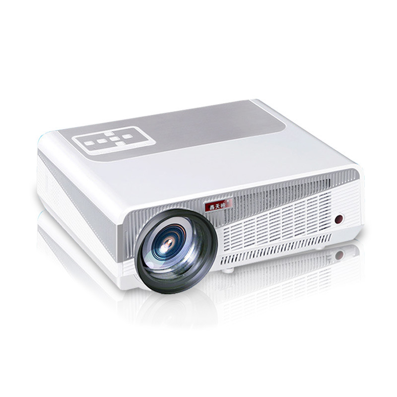 轰天炮(ponersaund)led投影仪家用4k全高清1080p 办公智能wifi手机