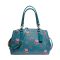 COACH 蔻驰 奢侈品 女士绿色PVC单肩手提包 F11932SVCEH