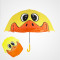 舒厅 儿童雨伞卡通动漫学生3D造型晴雨伞男女孩子宝宝可爱生日礼物折叠小雨伞公主遮太阳伞防紫外线 史迪仔