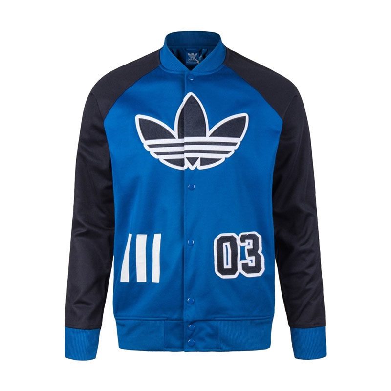 阿迪达斯adidas2018新款三叶草男装针织夹克-AO0534 M AO0534