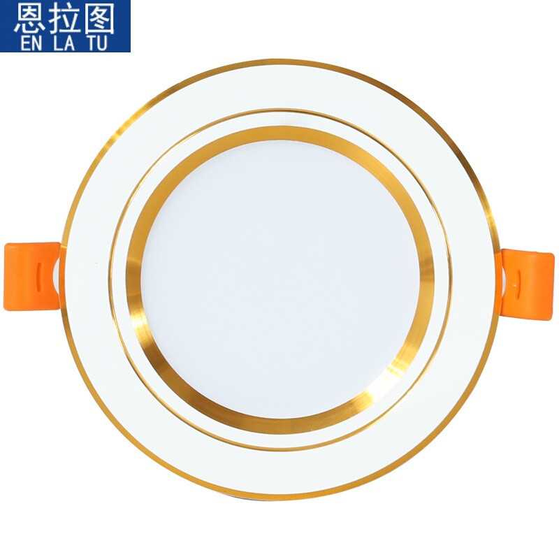 led筒灯天花灯嵌入式3寸客厅射灯3w5w7w4寸孔灯7.5/8/11公分射灯_1 1.5寸3瓦孔5-6厘米通用
