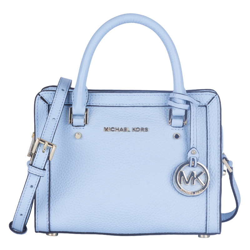 MICHAEL KORS 迈克·科尔斯Collins女士单肩斜挎手提包30S7GIEM2L 冰蓝色