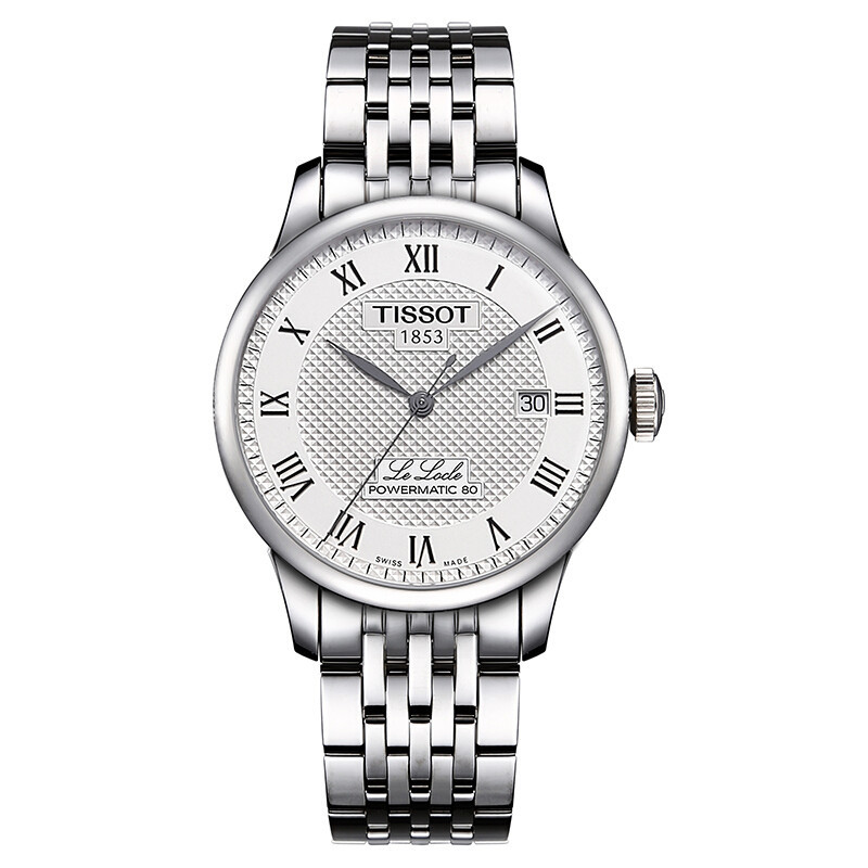 天梭(TISSOT)手表 力洛克系列机械表钢带皮带男士腕表新款T006.407.11.033.00 T006.407.11.033.00
