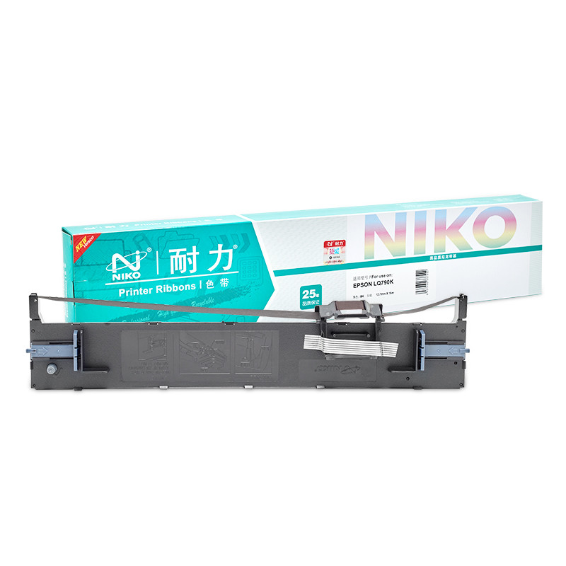 耐力LQ790K色带适用爱普生LQ790K S015630黑色色带架1支装 黑色色带架1支装