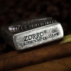 ZORRO佐罗煤油打火机个性复古砂轮打火机防风创意送礼男士 飞的更高-古银
