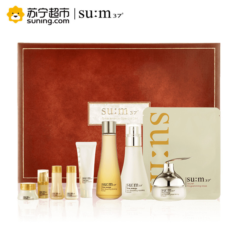 苏秘37度(su:m 37)时光肌底系列礼盒（435ml+27g） 补水呼吸套