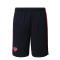 鸿星尔克童装男童休闲短裤小学生篮球运动比赛球裤 160cm 正黑