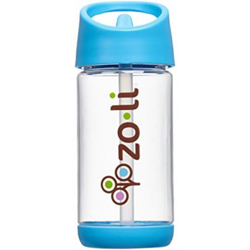 Zoli BF14WBB012 Squeak儿童便携防漏学饮杯350ml 蓝色 美国