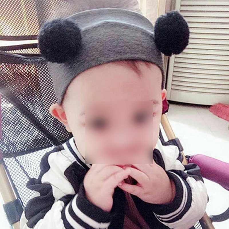 发带婴儿发带可爱清新儿童女童头饰蝴蝶结女宝宝发饰头花小女孩发饰四季通用婴童头饰 22号毛球黑色
