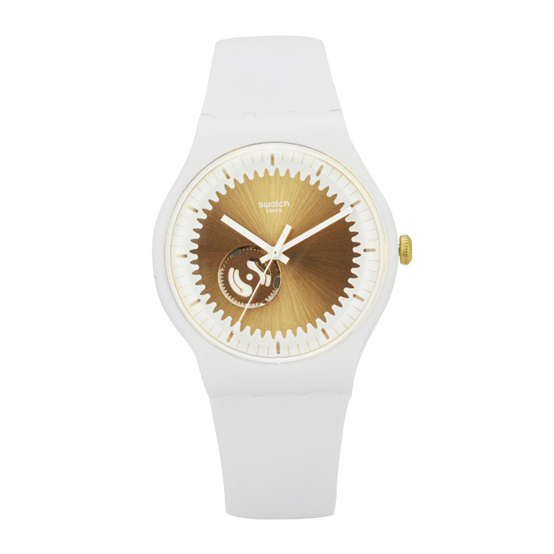 斯沃琪（Swatch）手表 原创炫彩系列 时尚磨砂表盘石英男女表SUOW144 SUOW144