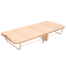 新款实木床折叠床带滚轮多用简易床午休床办公室单人床_15 105cm二折带轮木板床加床垫