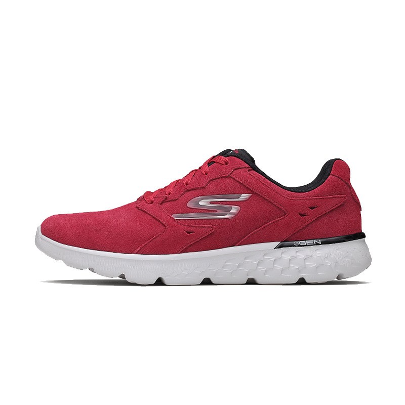 SKECHERS斯凯奇男士GO RUN 400 轻质跑鞋54801 54801/RDBK 44码