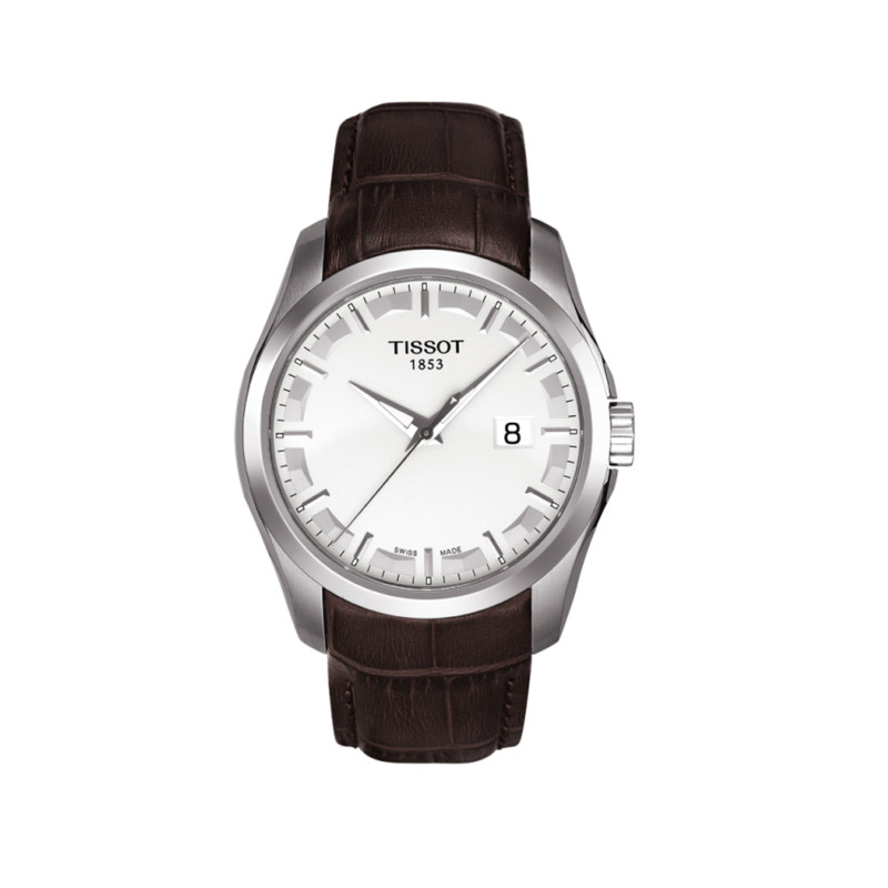 瑞士TISSOT 天梭 库图系列 简约石英男表 T035.410.16.031.00 T035.410.16.031.00