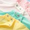 婴儿连体衣服短袖男新生儿用品女宝宝哈衣0-3-6-18个月薄款春夏装可爱卡通睡衣婴幼儿内衣 建议身高100cm Y0709黄大眼鸭子