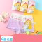 【4条装】女童内裤平角女宝宝四角可爱动漫儿童小内裤小孩简约小清新小裤裤 儿童内裤 L建议6-8岁34-45斤 西维亚-4条盒装