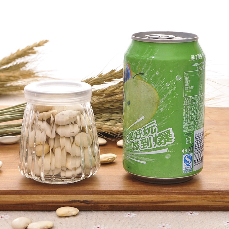 食品玻璃密封罐食品杂粮蜂蜜柠檬储物瓶罐泡菜坛子奶粉茶叶酵素瓶 130ML