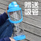 超大容量太空杯塑料水杯便携户外运动健身水壶大号杯子3000ml水瓶_1 2800ml茶色富光0115（无吸管）