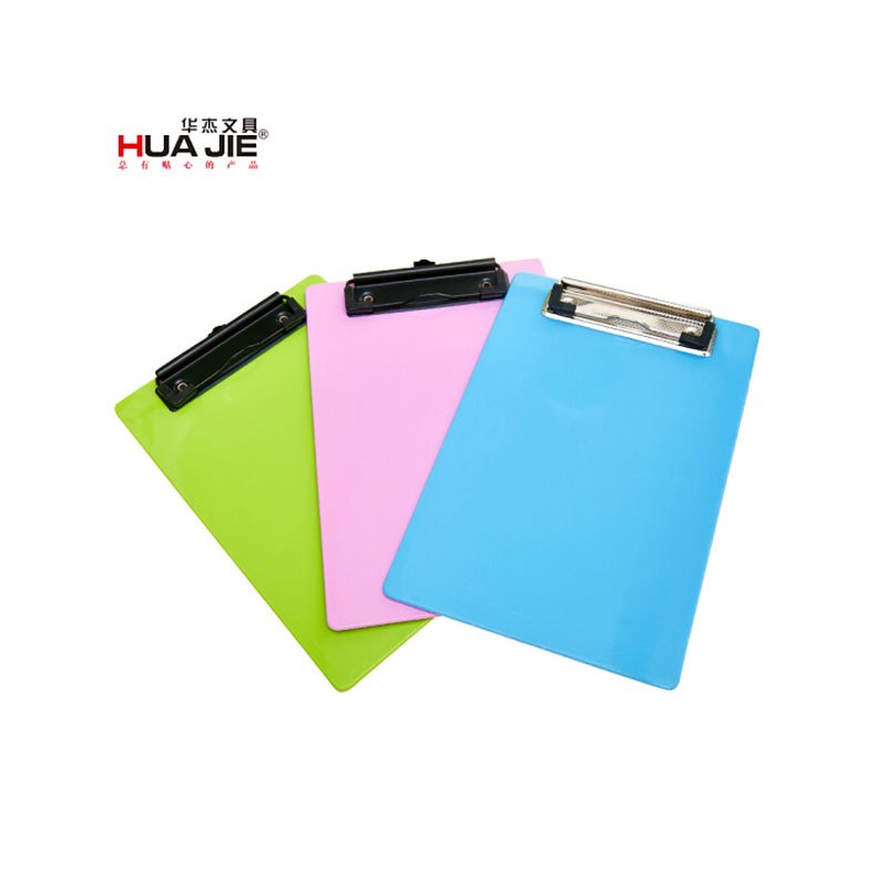 30个装 h110b b6透明板夹票据写字板 文具票据夹文件夹 票据塑料夹板