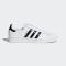 adidas阿迪三叶草2018中性CAMPUS三叶草系列休闲鞋-CQ2074 亮白/1号黑色 40
