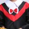 儿童博士服小学生幼儿园博士服学士服演出服博士帽毕业礼服表演服可爱萌趣创意儿童套装 140cm 黄领套装（帽子+毕业证书）
