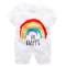 婴儿连体衣服短袖夏季男新生儿女宝宝哈衣薄款幼儿夏装小孩爬服通用家居服简约小清新儿童家居服 59cm 【短袖】小猫咪