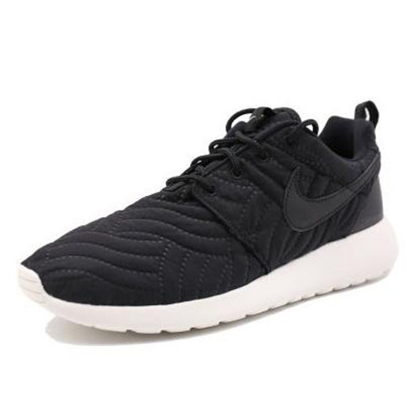 耐克NIKEROSHEONEPRM女复古减震跑步鞋833928-004 黑色 38.5