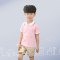 幼儿园小朋友夏装男女童儿童套装短袖夏季中小学演出服通用婴童套装简约小清新小孩套装 100cm(100码建议身高80-90) 女粉08