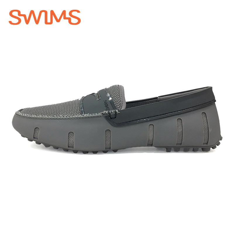 Swims Penny Loafer Driver 挪威春夏款男鞋 舒适休闲 豆豆沙滩鞋 深灰色 42码