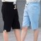 童装儿童男童短裤夏装宝宝中裤女童裤子五分裤小孩沙滩裤简约小清新婴童裤子小朋友休闲短裤 130码建议120cm身高左右 黑色