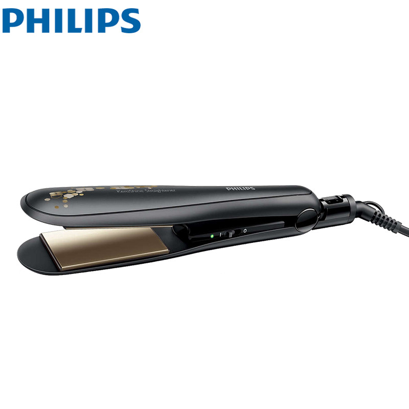 飞利浦(Philips) 美发器 HP8316 造型器电夹板 负离子角蛋白涂层 干发使用 负离子