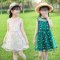 童装女童夏装连衣裙儿童洋气裙子韩版女宝宝裙子夏季潮简约小清新婴童裙子小女孩无袖连衣裙 140cm建议身高130cm 粉色