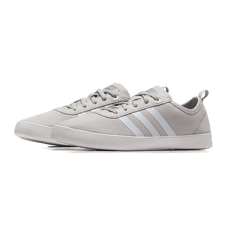 adidas阿迪达斯女子板鞋帆布休闲运动鞋DB0158 DB0158二度灰+航空蓝 38码