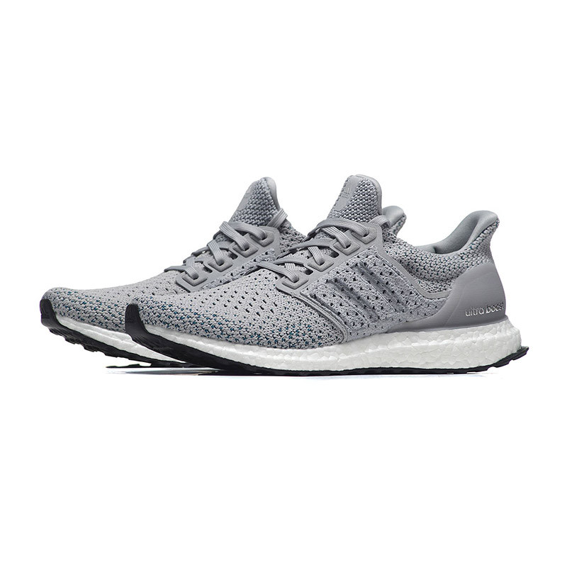 【自营】adidas阿迪达斯男子跑步鞋UltraBOOST休闲运动鞋BY8889 BY8889二度灰+天然凫绿 42.5码