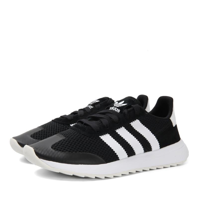 adidas阿迪三叶草新款女子三叶草系列低帮鞋BB5323_2 1号黑色/亮白/1号黑色 36码