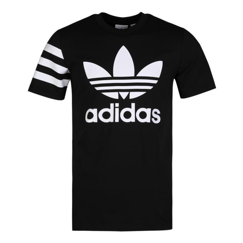adidasOriginals阿迪三叶草2018男子TEE短袖T恤CZ1749_1 M 黑