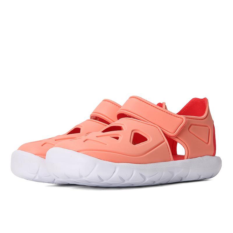 adidas阿迪达斯2018女小童FortaSwim2C游泳鞋DB2533 牛奶珊瑚粉/天然珊瑚粉 13K码