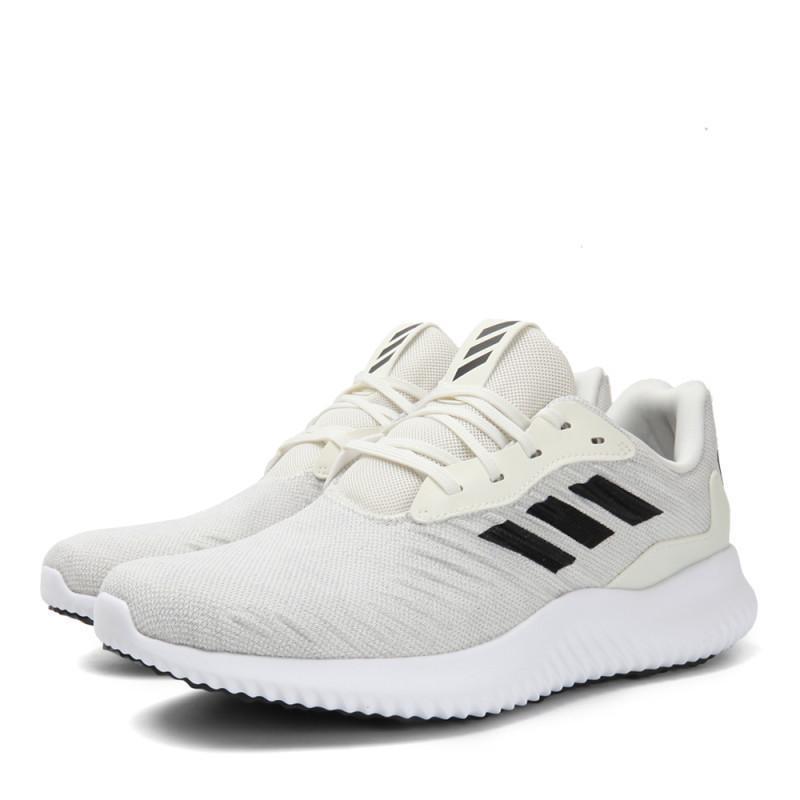 adidas阿迪达斯2018男子alphabouncercm跑步Bounce跑步鞋_2 亮白/1号黑色 40码