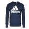 adidas阿迪达斯2018男子ESSBIGLOGCREW针织套衫_3 XXXL码 蓝