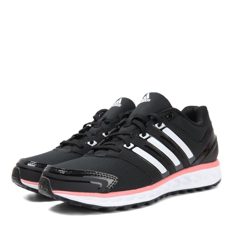 adidas阿迪达斯女子falconeliters3wPE跑步鞋 1号黑色/亮白 36.5码