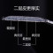 都利路二层牛皮自动扣皮带男士真皮腰带休闲商务牛皮腰带 男 115cm R615金-黑